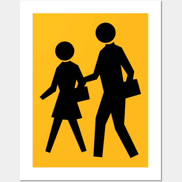 School Zone (variant) Wall Art by GloopTrekker